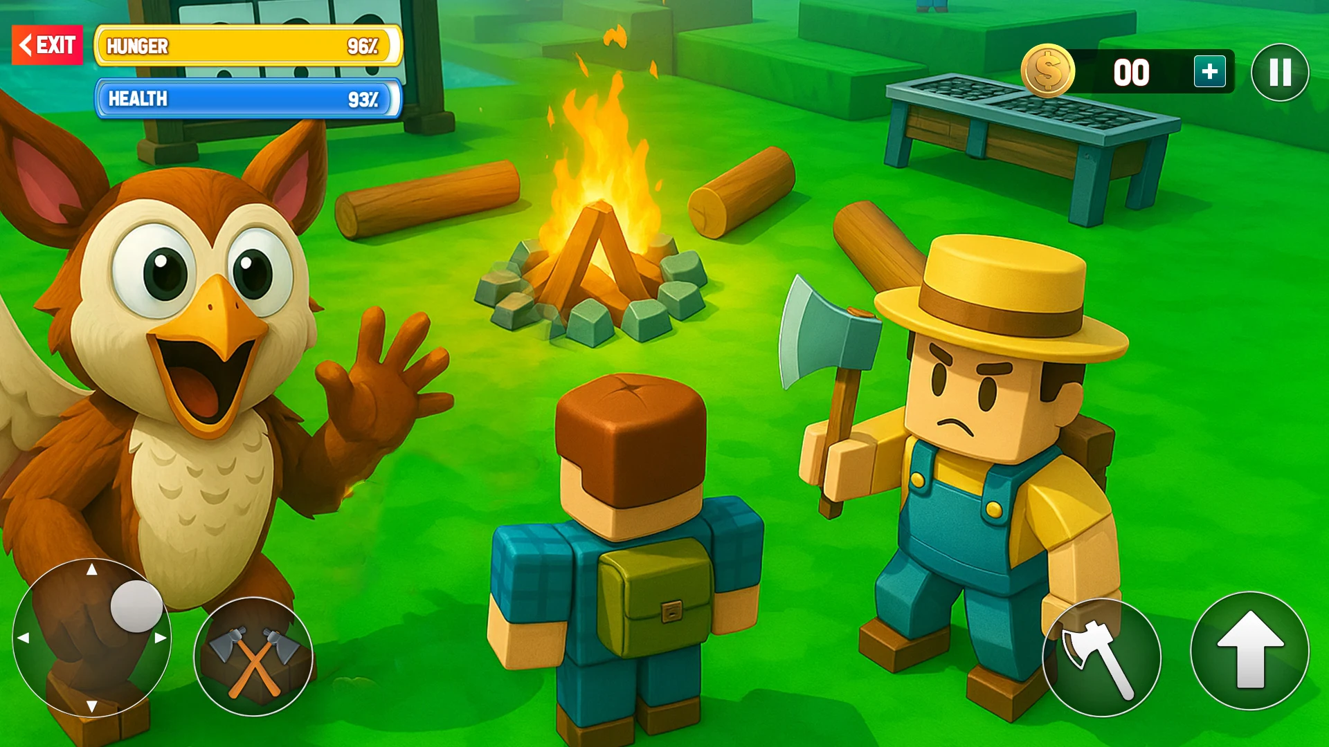 Survive Nights in Blox Forest screenshot